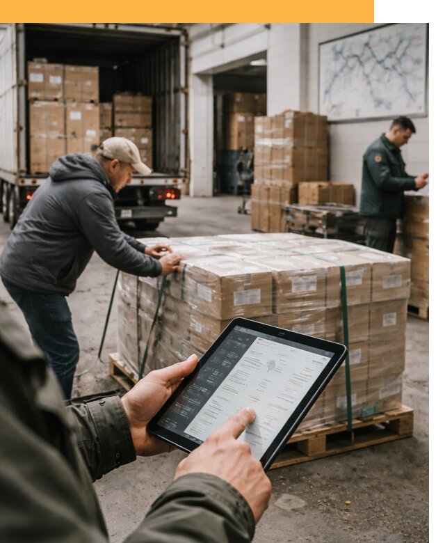 Международные перевозки через третьи страны от 12464 руб