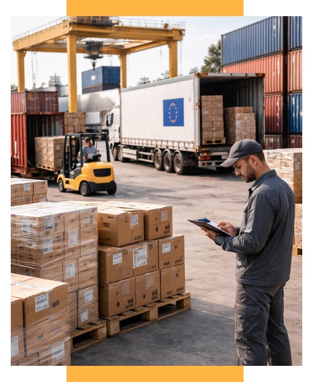 Доставка грузов из Европы от 12464 р., логистика СетСервис-Жвс