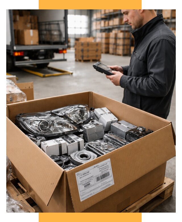 Доставка автозапчастей из Европы под ключ от 12984 р. | СетСервис-Жвс