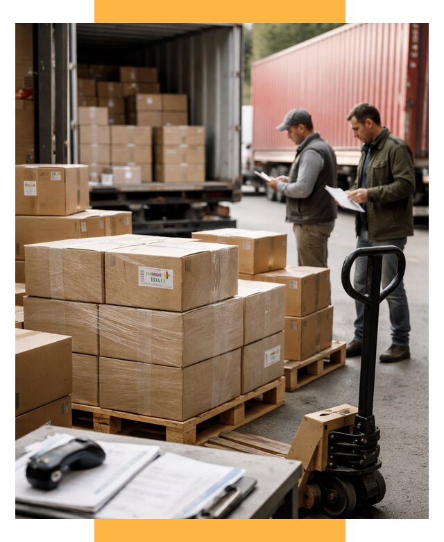 Доставка грузов из Италии в Россию от 18697 р. СетСервис-Жвс