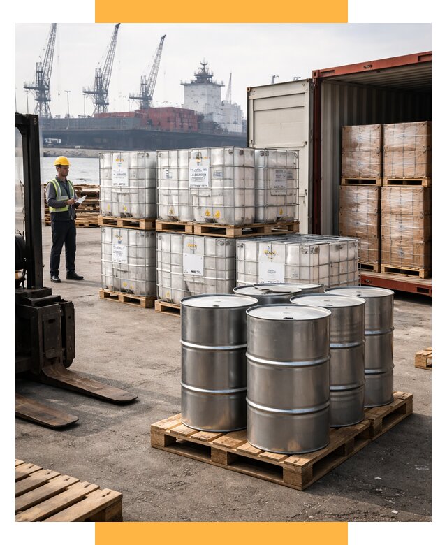 Доставка химического сырья из Индии от 259675 р. | СетСервис-Жвс