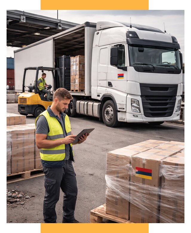 Автоперевозки из Армении от 98677 р. — услуги СетСервис-Жвс