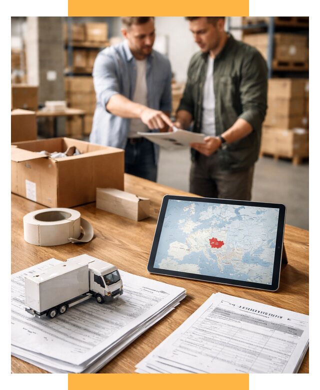 Доставка грузов в Чехию от 36355 р. - логистика СетСервис-Жвс