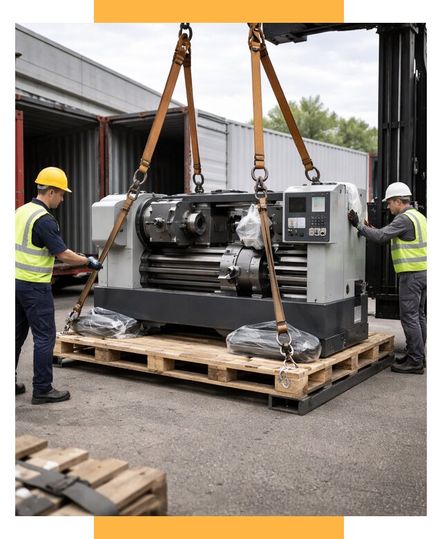 Перевозка станков и таможня от 62322 р. | СетСервис-Жвс логистика