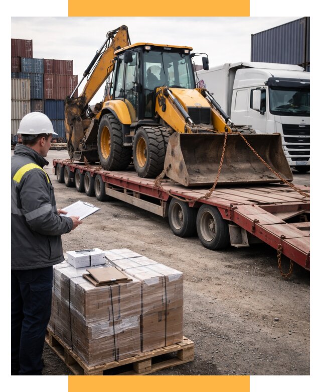 Международная перевозка спецтехники от 46742 р., СетСервис-Жвс