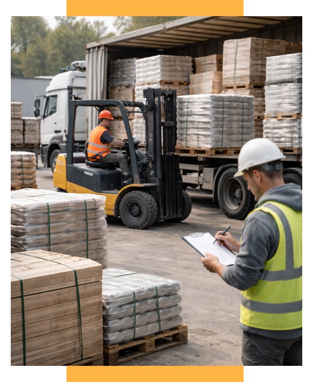 Перевозка строительных материалов от 5713 р. | СетСервис-Жвс