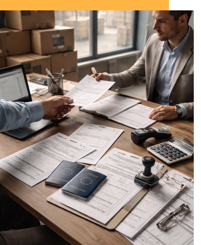 Таможенное оформление грузов из Европы от 8829 руб