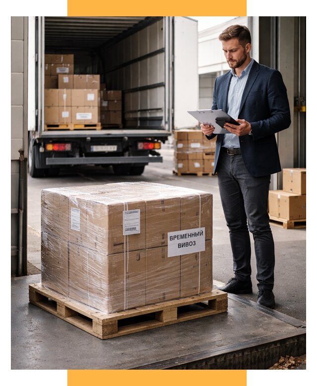Временный вывоз товаров под ключ от 8310 р. | СетСервис-Жвс