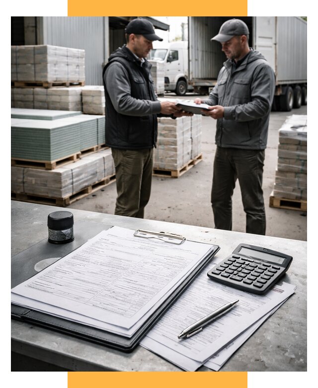Таможенное оформление стройматериалов от 8829 р. | СетСервис-Жвс